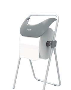 LINEA - Stojak na przemysłowe czyściwo w roli 