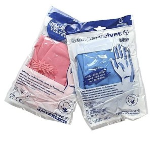 Rękawice gospodarcze SEMPER VELVET rozmiar M