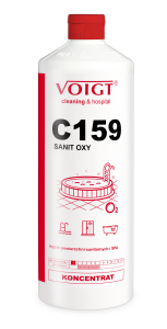 12x Voigt C159 Sanit Oxy 1l - mycie powierzchni sanitarnych i SPA