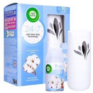 Urządzenie i odświeżacz powietrza Air Wick - kwiat bawełny