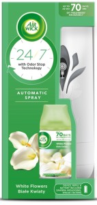 Urządzenie i odświeżacz powietrza Air Wick - białe kwiaty