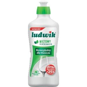 Ludwik 450g - miętowy płyn do mycia naczyń