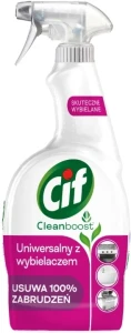 CIF CLEANBOOST-Uniwersalny z Wybielaczem 750ml
