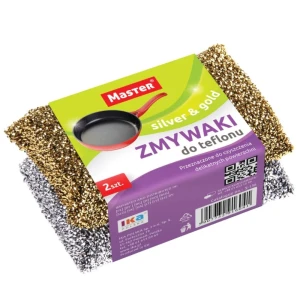 Zmywak do teflonu MASTER 2szt