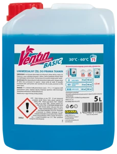 VENTIN BASIC UNIWERSALNY ŻEL DO PRANIA 5L